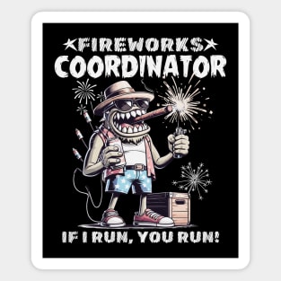 Fireworks Coordinator Magnet